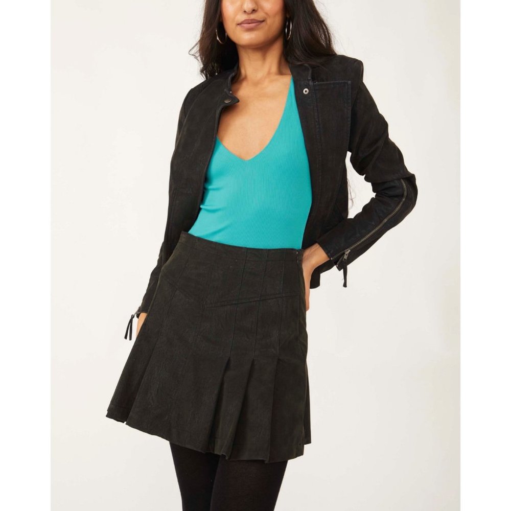 🎉LAST CHANCE🎉 NWT Free People Ready or Not Bodysuit / Teal - Picture 5 of 7